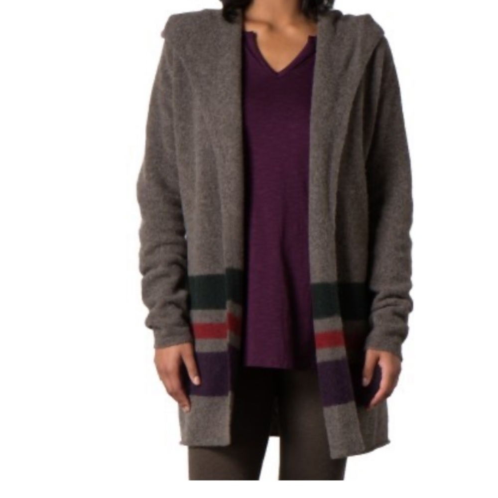 Toad & Co. Hooded Lambswool Sweater. NWT!